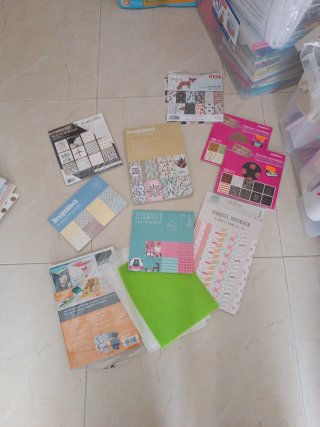 Lote Manualidades Scrapbooking