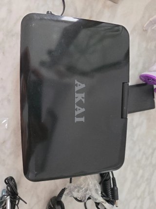 Akai AKDXP100 DVD Portátil Negro