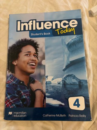 INFLUENCE TODAY 4 Student's book: libro de text...