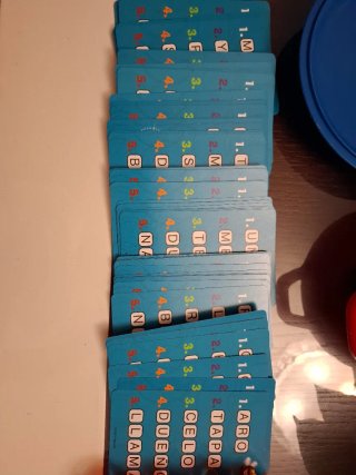 Juego de letras. Boogle