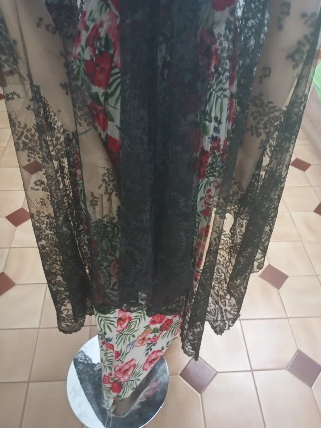 Mantilla de seda encaje Granada