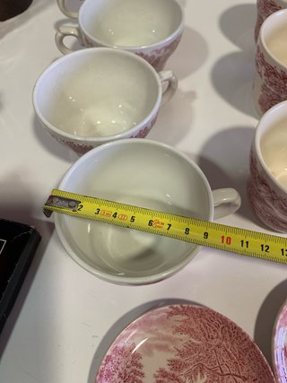 Tazas y Platos Café Rosa varias marcas inglesas