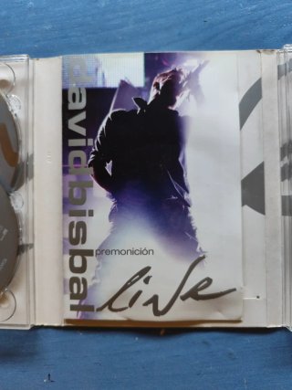 David Bisbal Premonición Live 4 CDs y Concierto