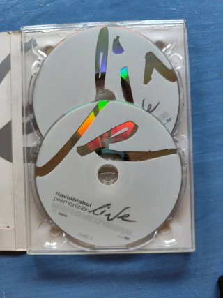 David Bisbal Premonición Live 4 CDs y Concierto