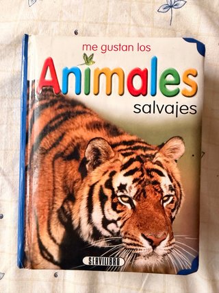 Libro infantil Animales Salvajes – Servilibro
