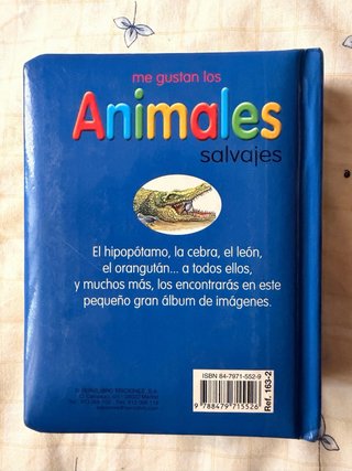 Libro infantil Animales Salvajes – Servilibro