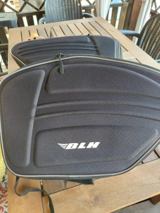 Alforjas para Moto BLH Negras. Nuevas a estrenar!!
