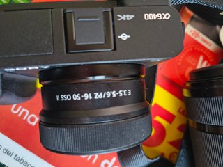Cámara Sony A6400 + 2 Lentes + Accesorios + bateri