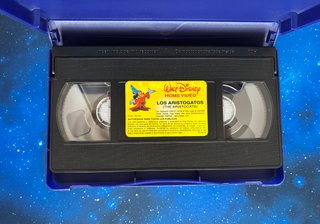 VHS Los Aristogatos Disney Original Caja Azul