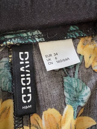 Pantaloni comodi con stampa girasoli
