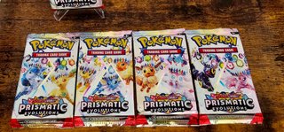Sobres Pokémon Prismatic Evolutions (Inglés)