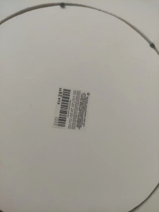 Espejo decorativo blanco