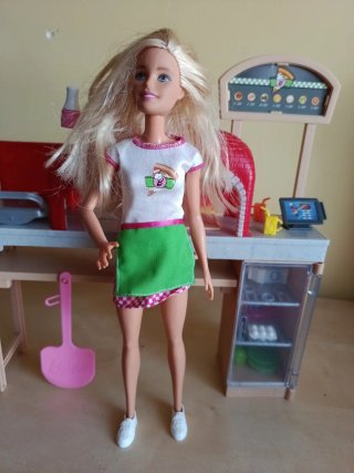 Pizzeria Barbie con Accesorios