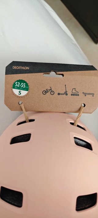 Casco Decathlon Skate Rosa Talla S
