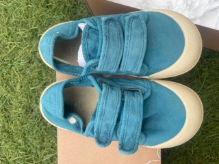 Zapatillas Lona Igor Talla 28 Azul Petroleo
