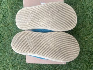 Zapatillas Lona Igor Talla 28 Azul Petroleo
