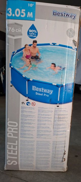 Piscina Bestway Steel Pro 305x76 cm