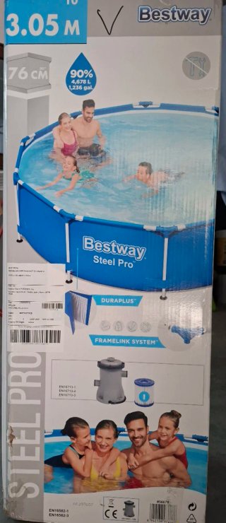Piscina Bestway Steel Pro 305x76 cm