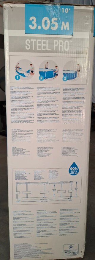 Piscina Bestway Steel Pro 305x76 cm