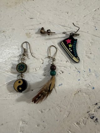 Conjunto bisutería pulsera y pendientes