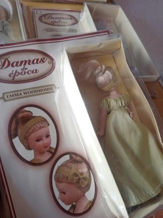 9 Muñecas de Porcelana Colección Damas Época