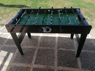 Futbolín infantil madera y plástico