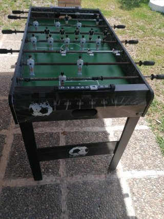 Futbolín infantil madera y plástico