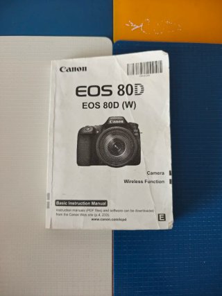 Manual Canon EOS 80D