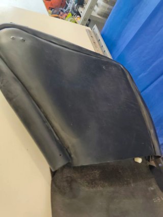 Borsa in cuoio per moto stile cruiser