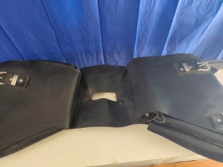 Borsa in cuoio per moto stile cruiser