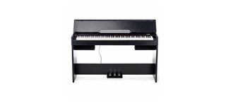 Piano Digital Negro con Banqueta