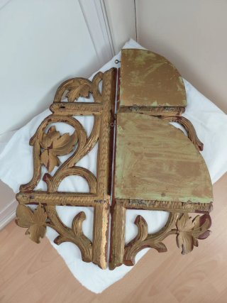 Estantería Rinconera Antigua Madera Plegable