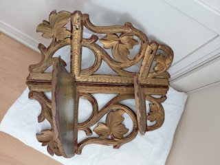 Estantería Rinconera Antigua Madera Plegable