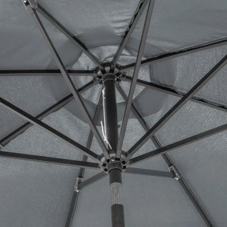 Sombrilla Jardín Gris con Manivela