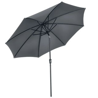 Sombrilla Jardín Gris con Manivela