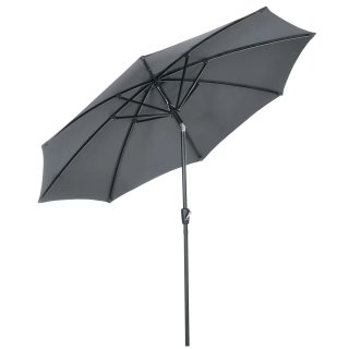 Sombrilla Jardín Gris con Manivela