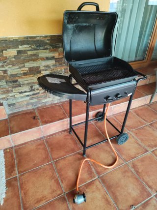 Barbacoa de gas 2 fuegos