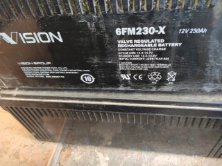 Inversor Batería Visión GFM 230x 12V