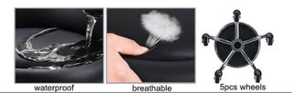 Taburetes giratorios con ruedas-Sillas de Pedicura
