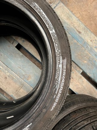 2 Neumáticos Kumho 215/45R18 89V