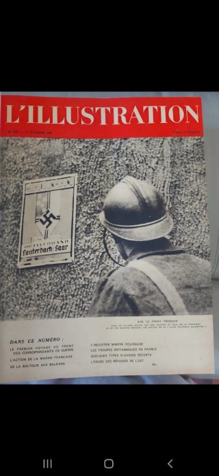 Revistas L'illustration 1939-1940 encuadernadas