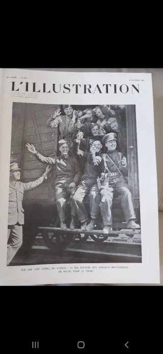 Revistas L'illustration 1939-1940 encuadernadas