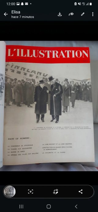 Revistas L'illustration 1939-1940 encuadernadas