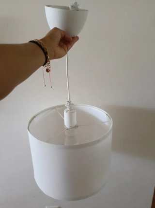 Lámpara de techo tela Ikea