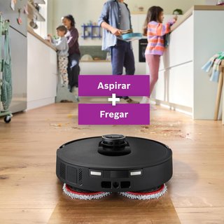 Robot aspirador y friegasuelos Bosch nuevo