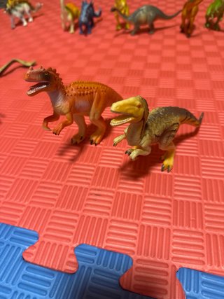 Lote de 16 figuras de dinosaurios