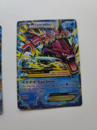 M Charizard EX & M Gyarados EX Cartas Pokémon