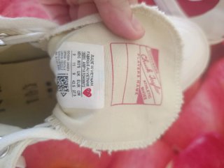 Zapatillas Converse CDG PLAY Corazón Rojo