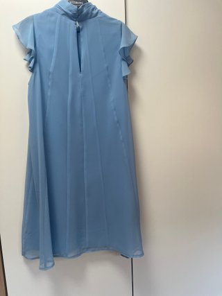 Vestido BCBG azul cielo talla S