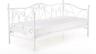 Cama Diván Forja Blanca